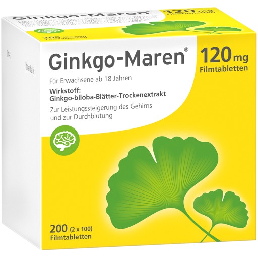 GINKGO-MAREN 120 mg Filmtabletten