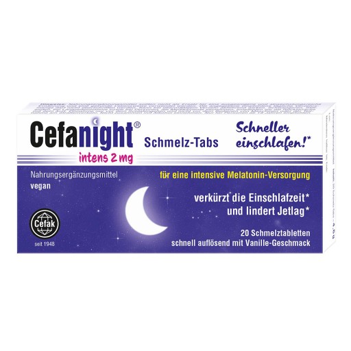 CEFANIGHT intens 2 mg Schmelz-Tabs