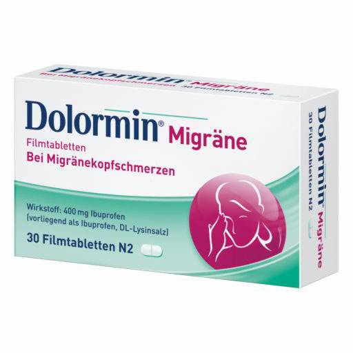 DOLORMIN Migräne Filmtabletten - 30St - Schmerzen