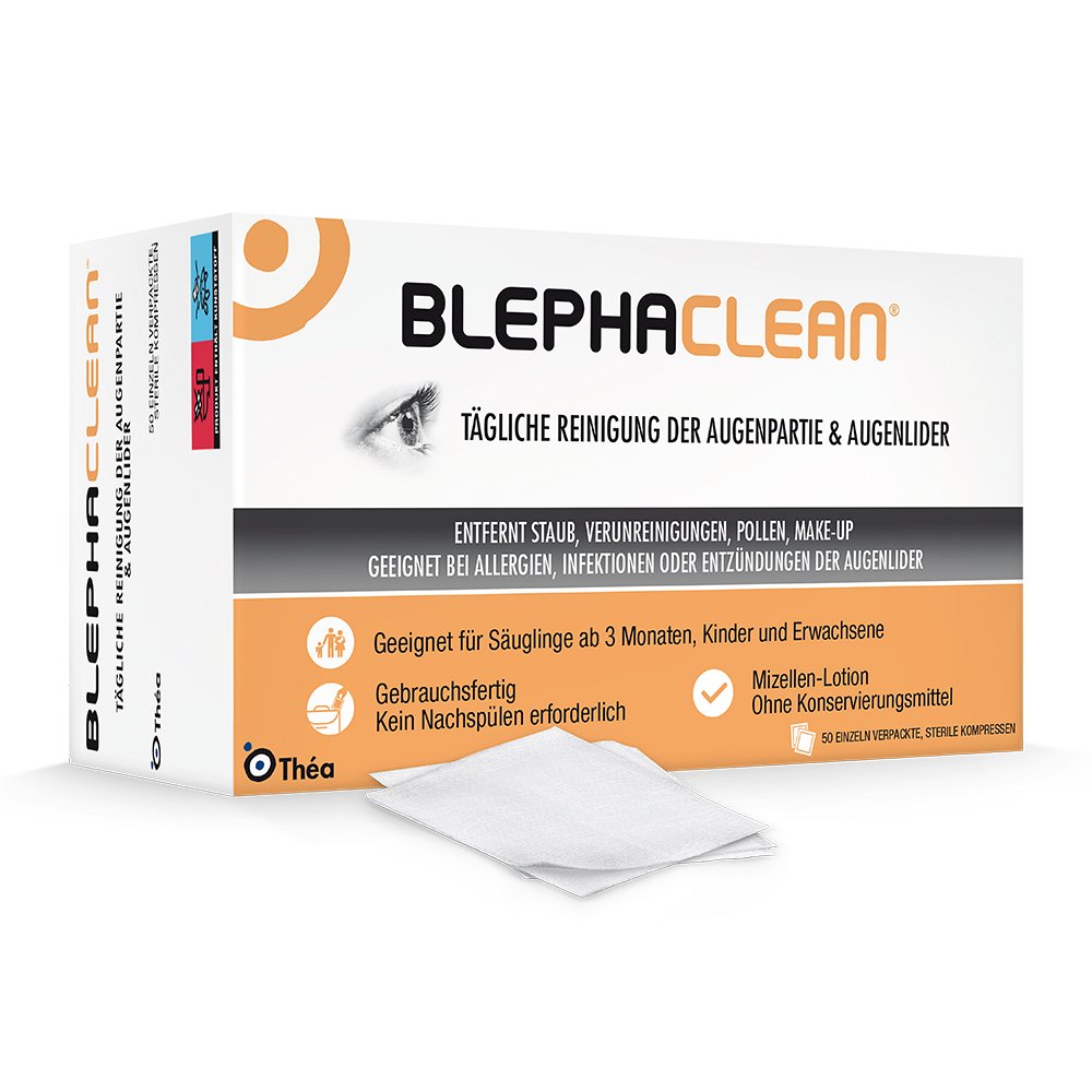 BLEPHACLEAN Kompressen sterile