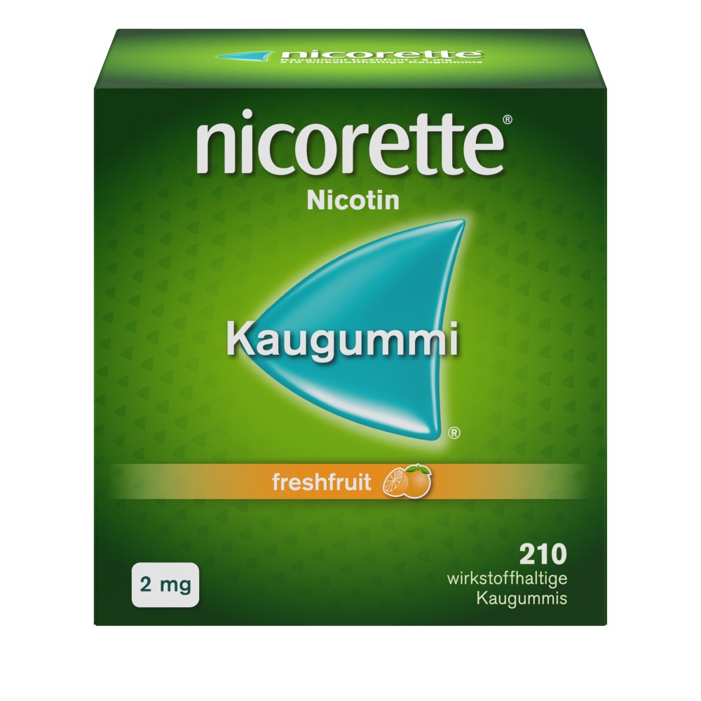 NICORETTE Kaugummi 2 mg freshfruit