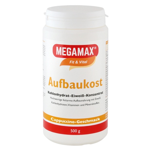 MEGAMAX Aufbaukost Cappuccino Pulver