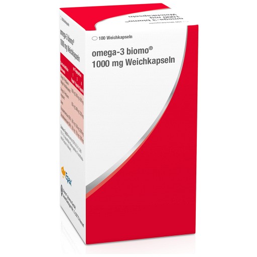 OMEGA-3 BIOMO 1000 mg Weichkapseln