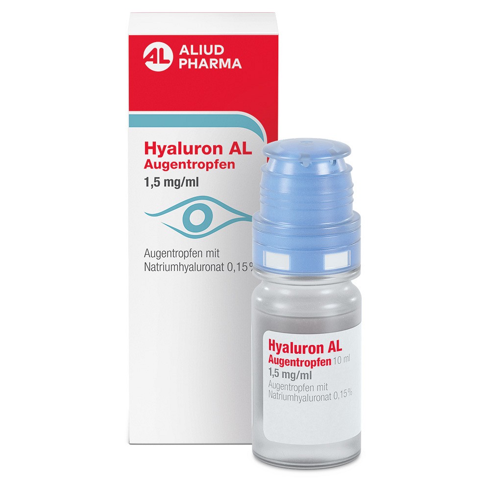 HYALURON AL Augentropfen 1,5 mg/ml - 2X10ml - gereizte Augen