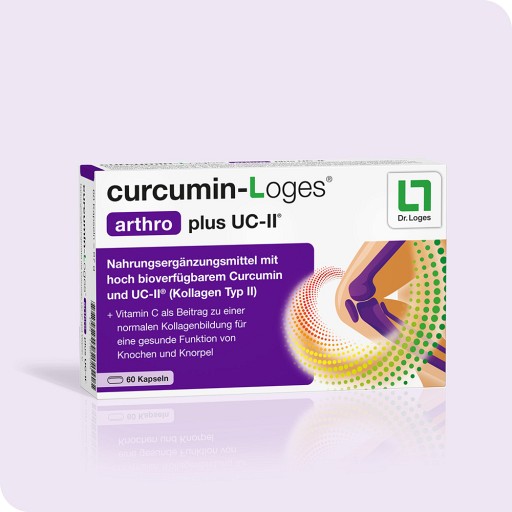 CURCUMIN-LOGES arthro plus UC-II Kapseln