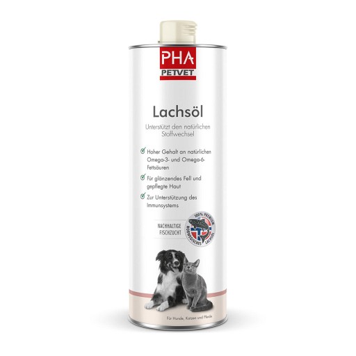 PHA Lachsöl f.Hunde/Katzen/Pferde