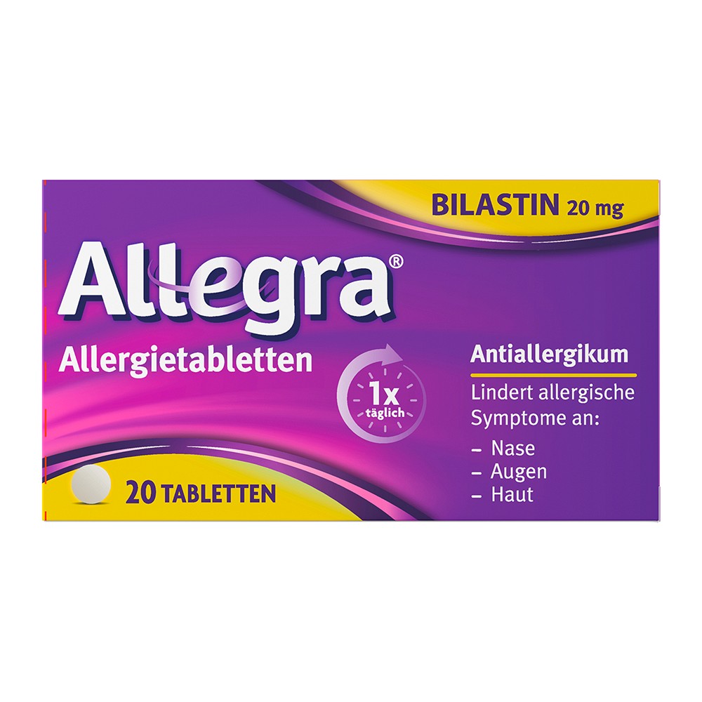 ALLEGRA Allergietabletten 20 mg Tabletten