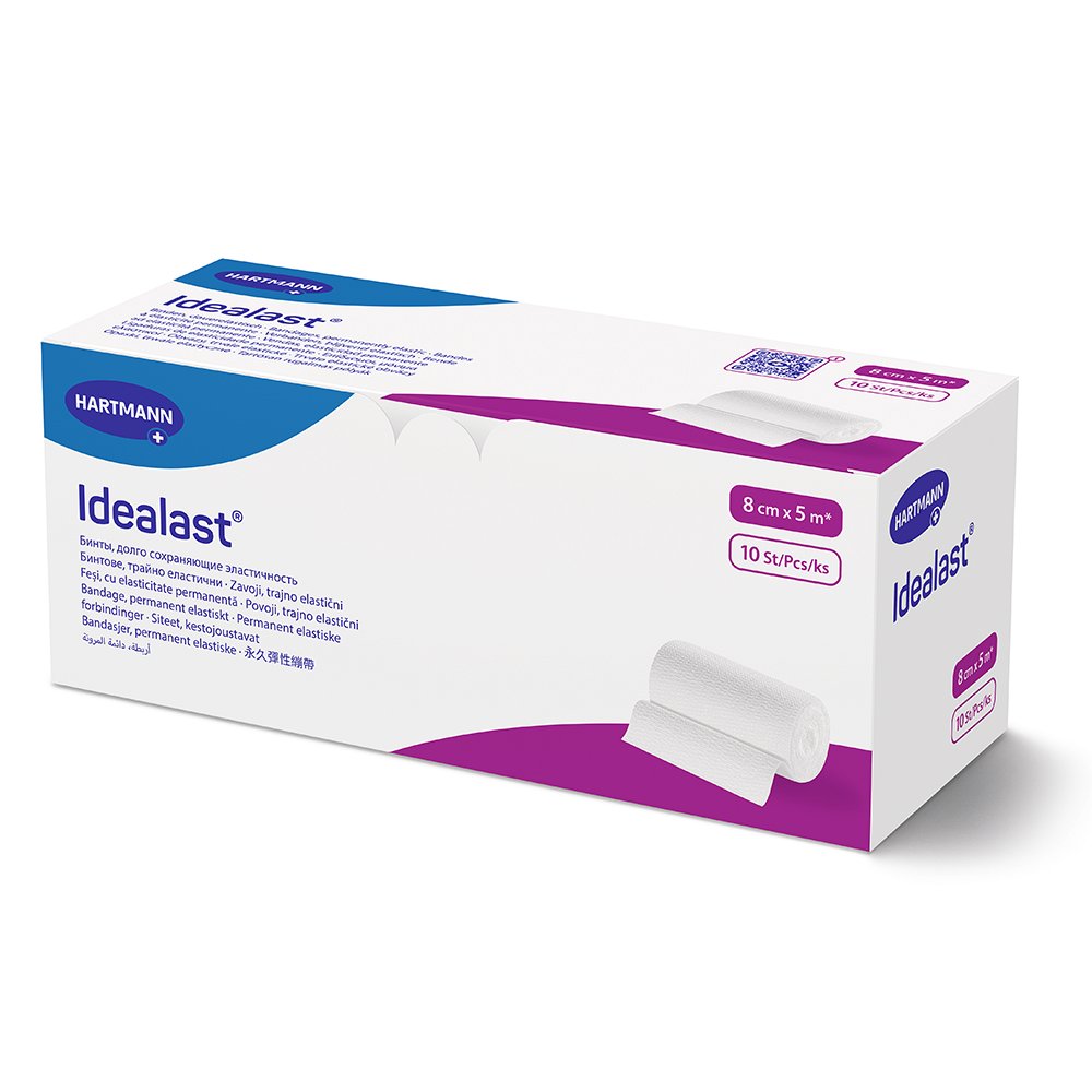 IDEALAST Universalbinde 8 cmx5 m weiß