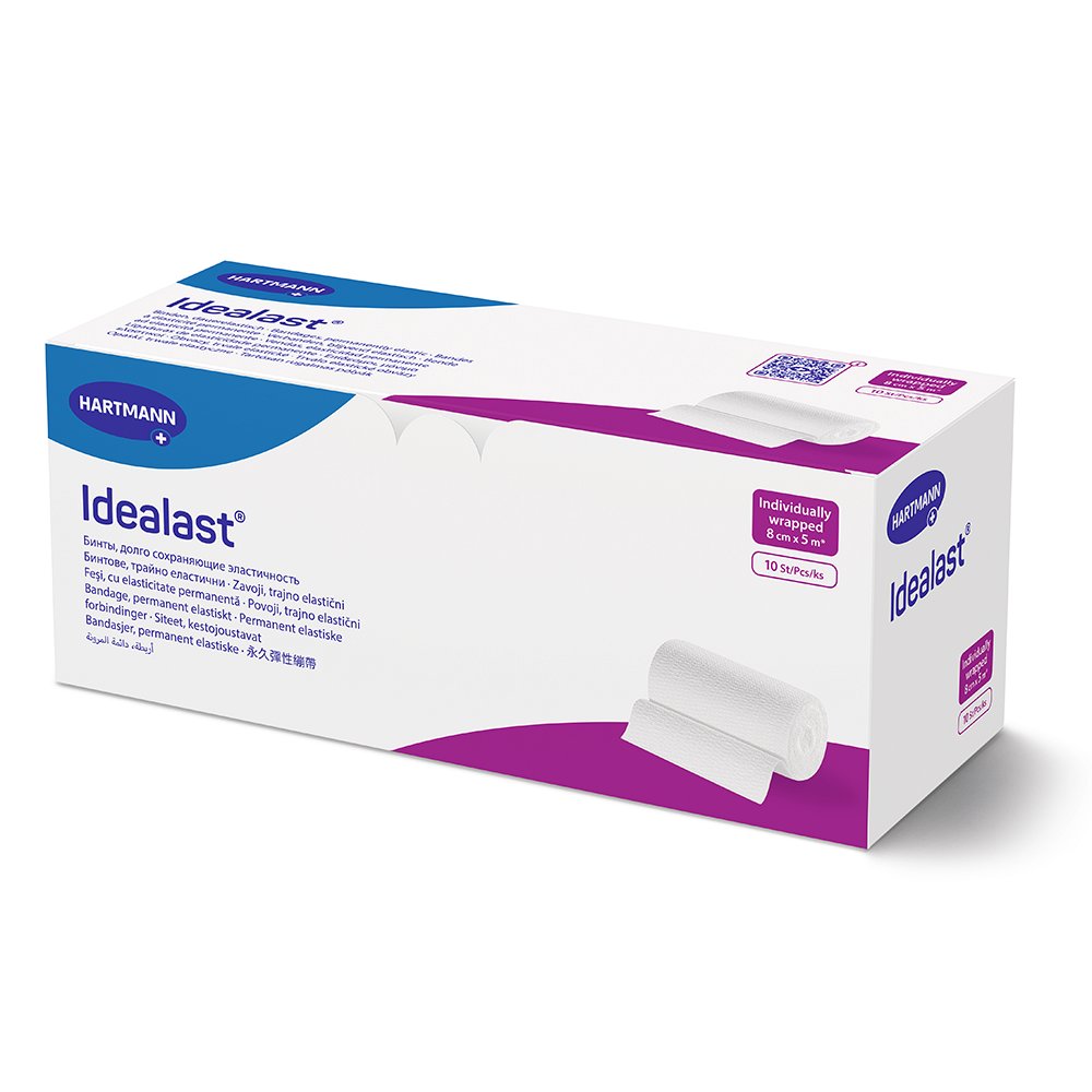 IDEALAST Universalbinde 8 cmx5 m weiß
