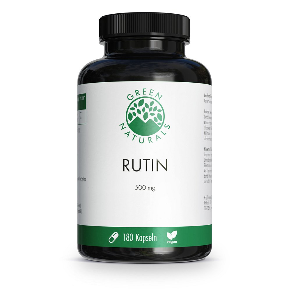 GREEN NATURALS Rutin 500mg Sophora Japoni.veg.Kps.