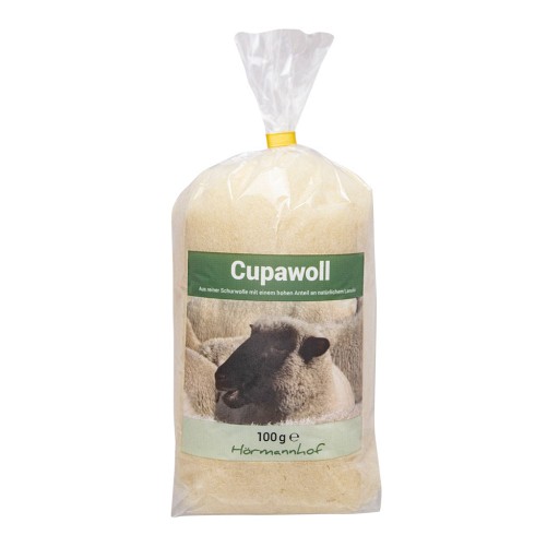 CUPAWOLL Fettwolle mit natürlichem Lanolin