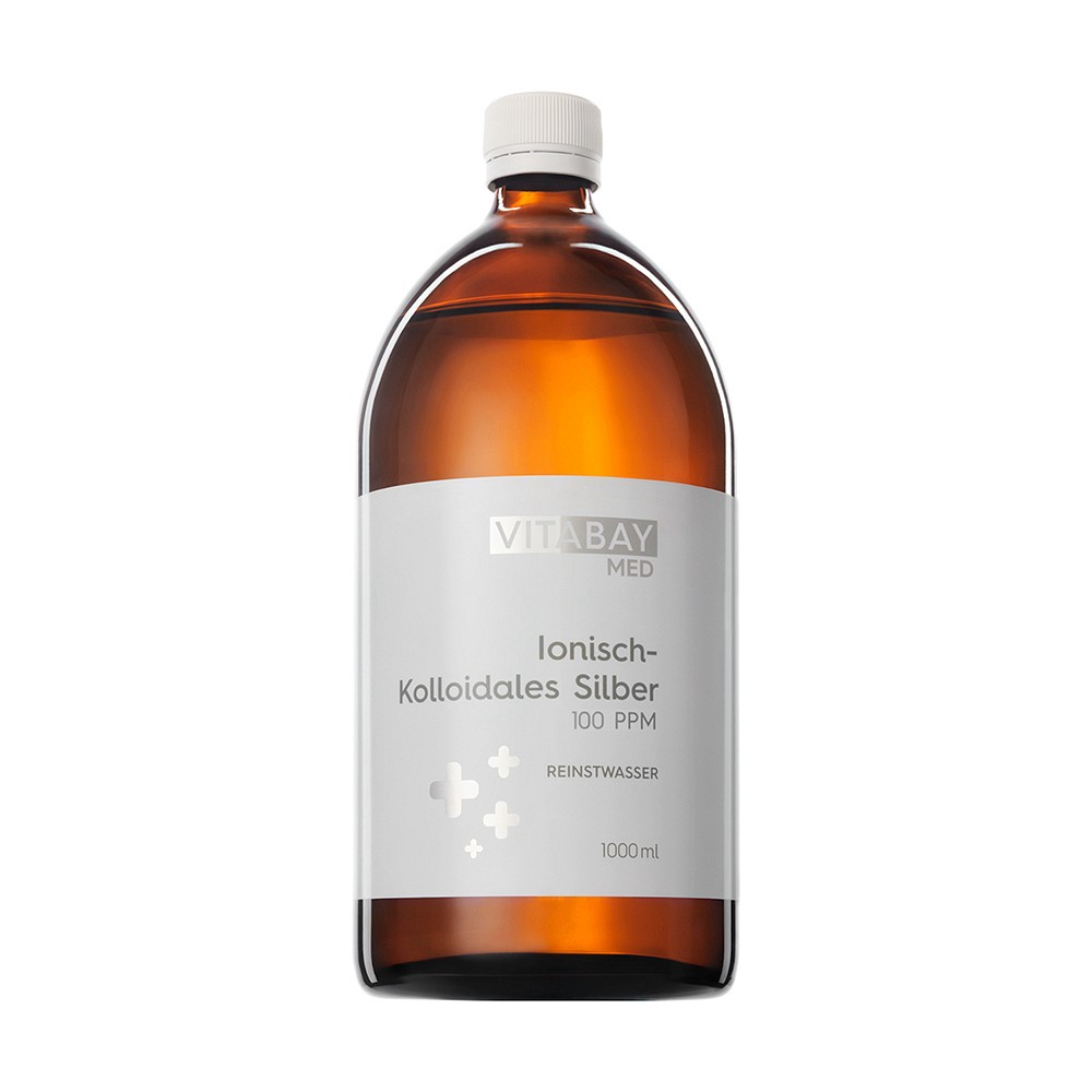 KOLLOIDALES SILBER 100 ppm Reinheitsstufe 99,99%