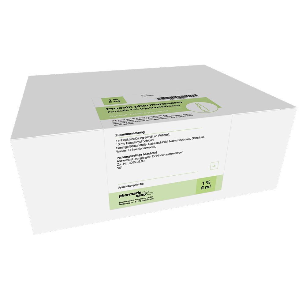 PROCAIN pharmarissano 1% Inj.-Lsg.Ampullen 2 ml