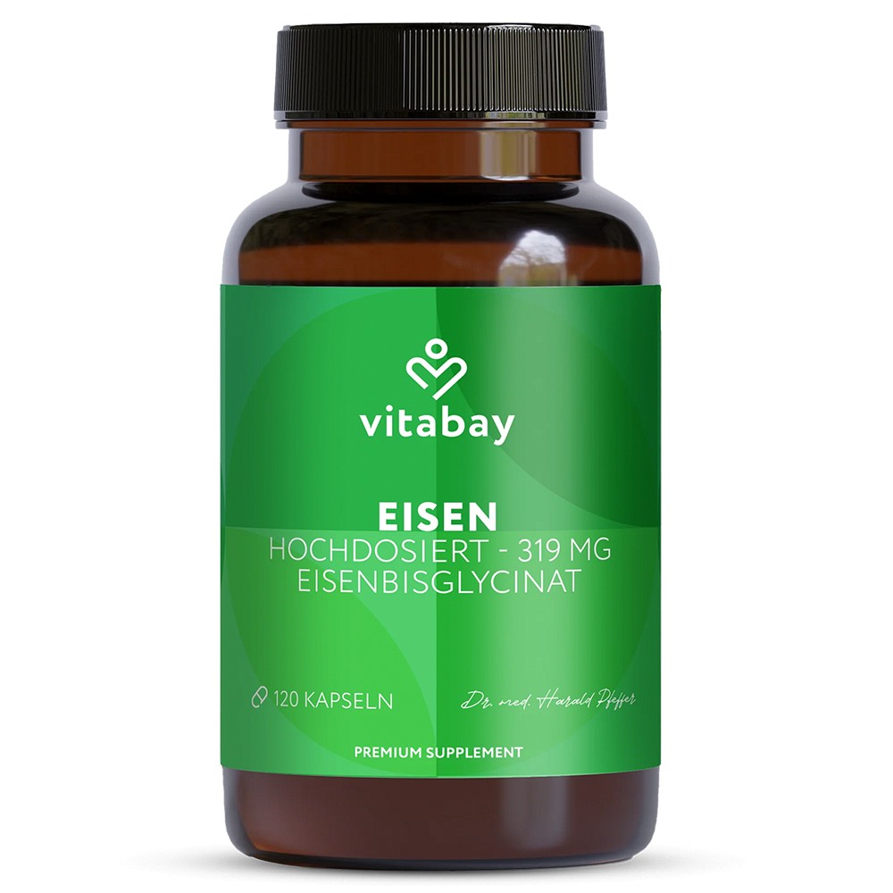 EISEN AKTIV Eisenbisglycinat vegan hochdos.Kapseln - 120St