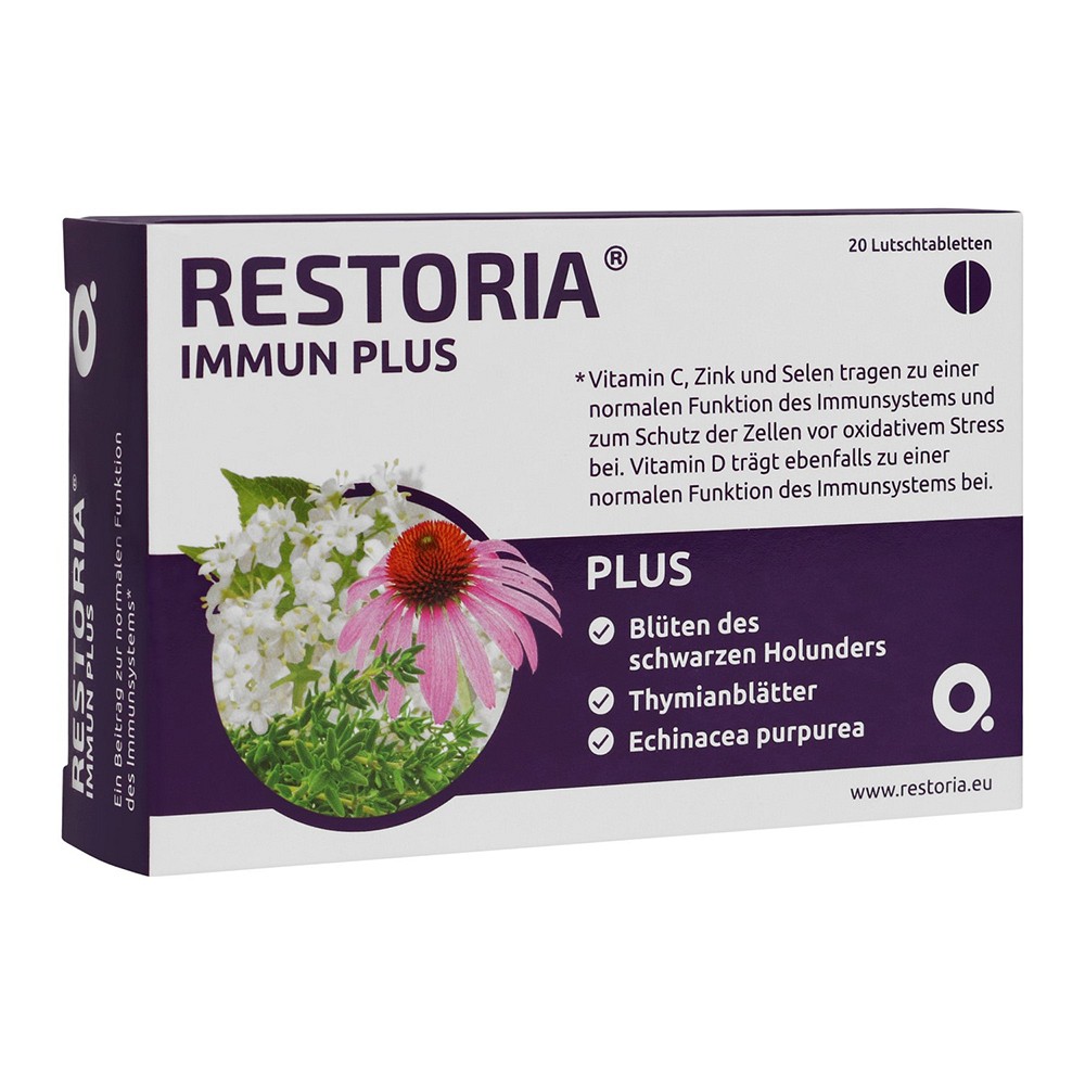 RESTORIA IMMUN PLUS Lutschtabletten RESTORIA IMMUN PLUS Lutschtabletten