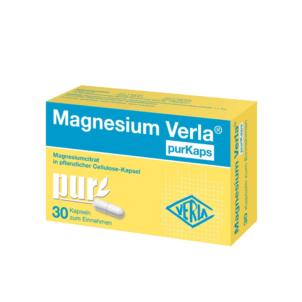 MAGNESIUM VERLA purKaps