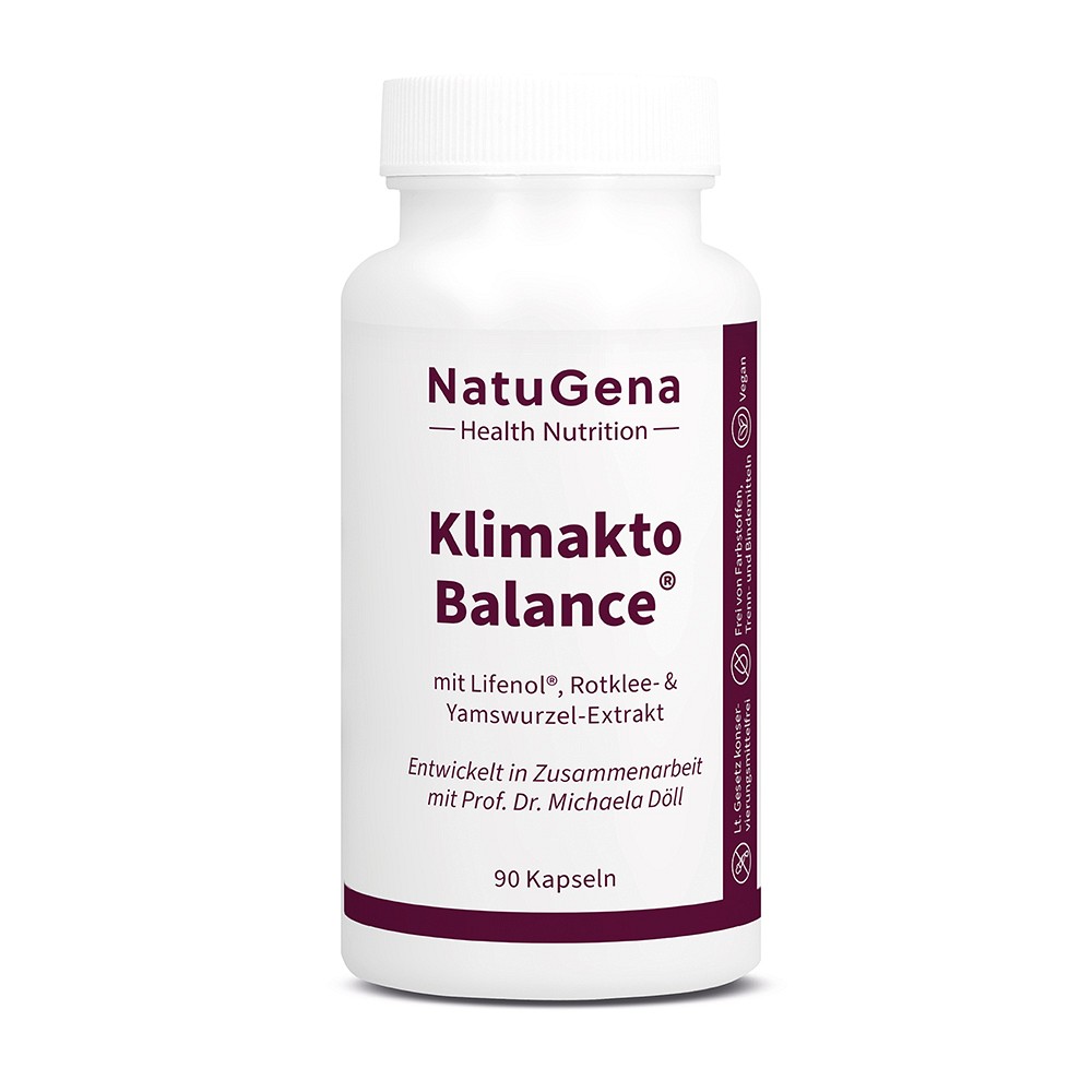 KLIMAKTO BALANCE Vit.B12+Folsäure+Biotin vegan Kps - 90St - Vegan