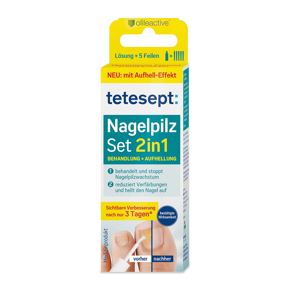 TETESEPT Nagelpilz Set 2in1