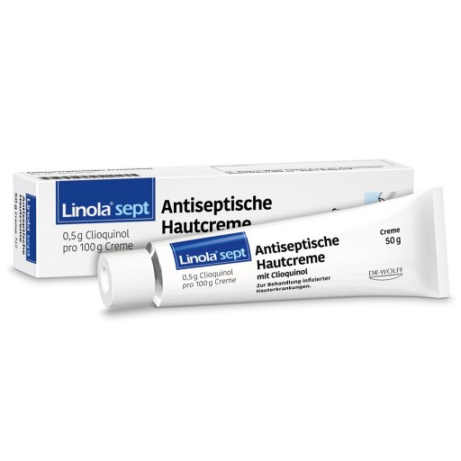 LINOLA sept Antiseptische Hautcreme mit Clioquinol