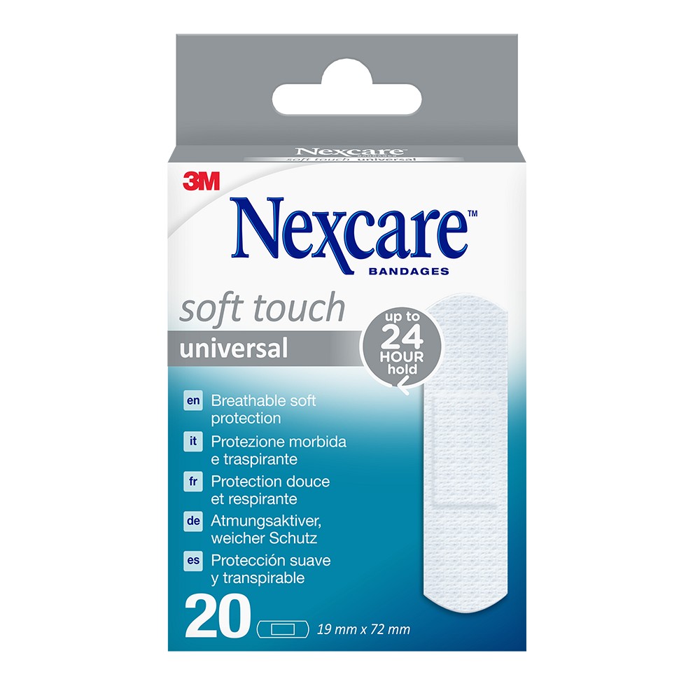 NEXCARE universal soft touch Pfl.Strips19x72 mm