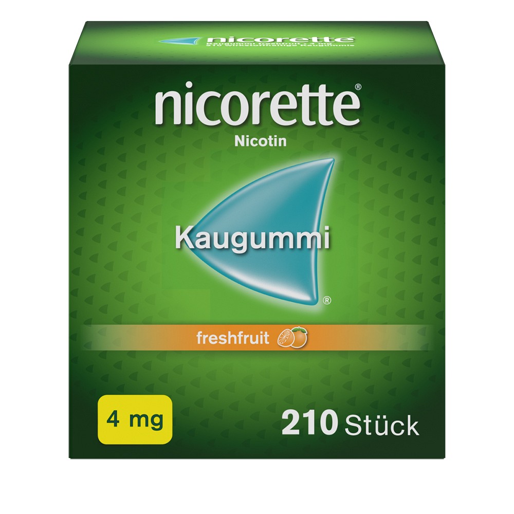 NICORETTE Kaugummi 4 mg freshfruit