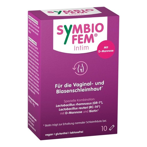 SYMBIOFEM Intim Milchsäurebakterien mit D-Mannose