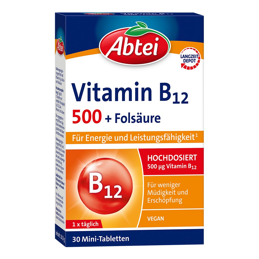 ABTEI Vitamin B12 500 Plus Tabletten