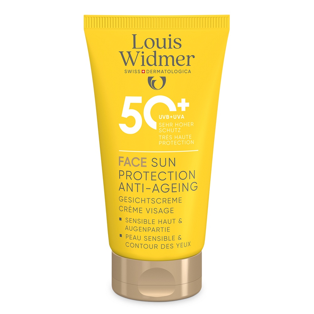 WIDMER Sun Face Sun Protection Anti-Age UV 50+ l.P