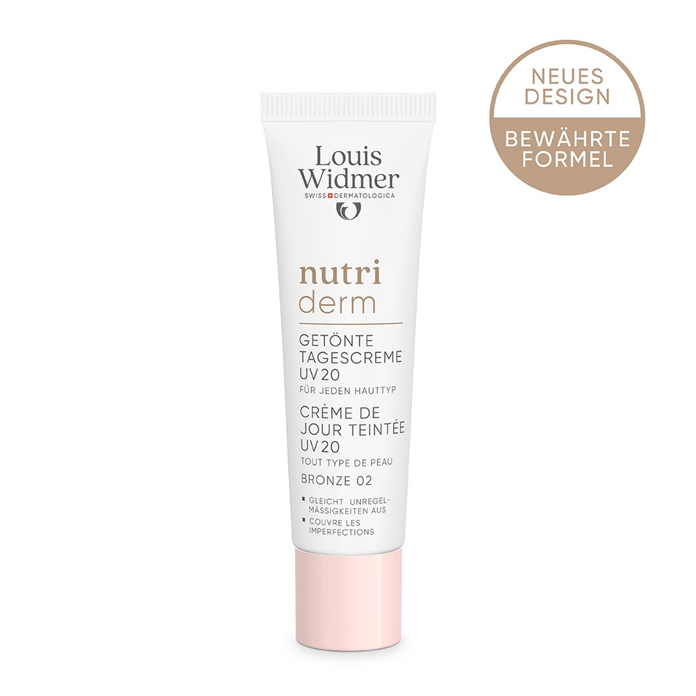 WIDMER nutriderm getönte Tagescr.UV 20 bron.02 o.P