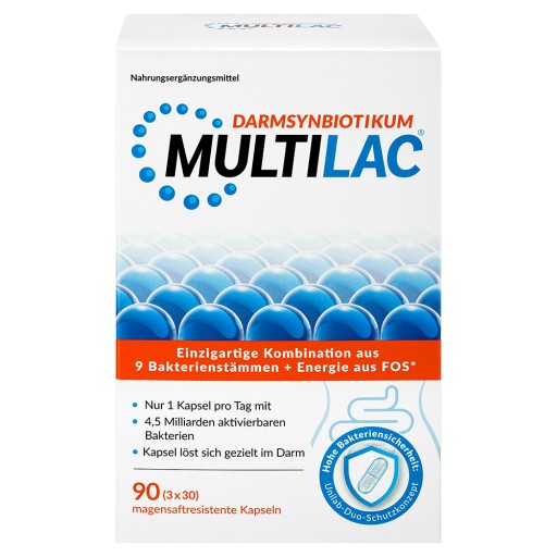 MULTILAC Darmsynbiotikum magensaftres.Kapseln