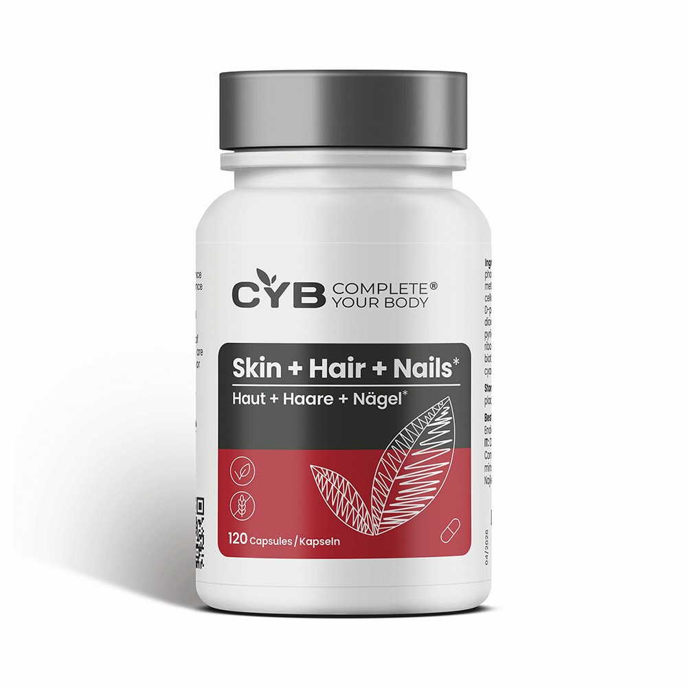 CYB Haut Haare Nägel Multi-Komplex hochdos.Kapseln - 120St - Vegan