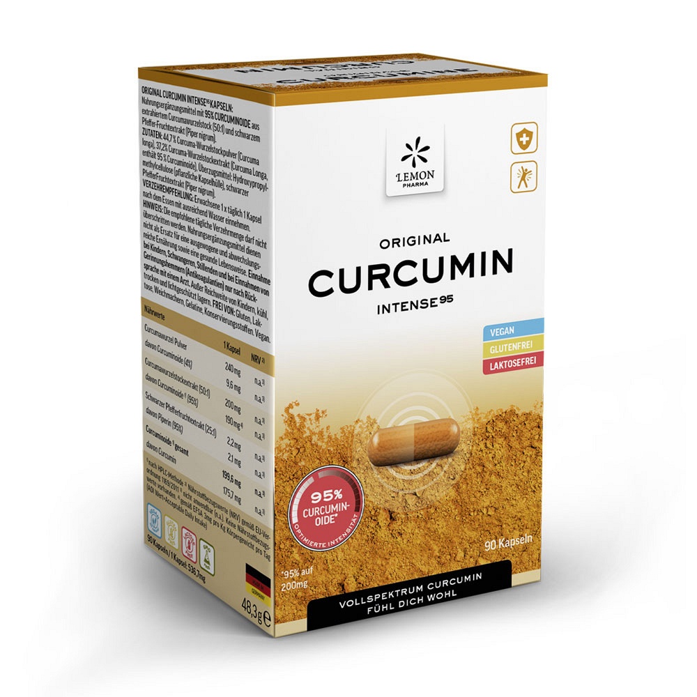 CURCUMIN KAPSELN Cumacure intense 95 Kapseln