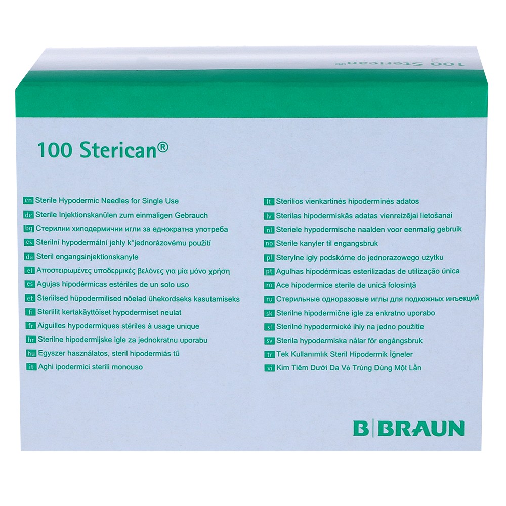 STERICAN Einmalkanüle 23 G 30 mm