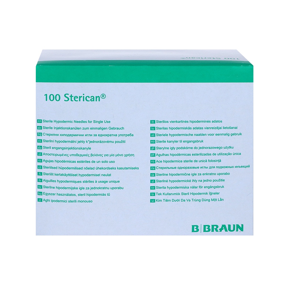 STERICAN Einmalkanüle 19 G 40 mm Langschliff