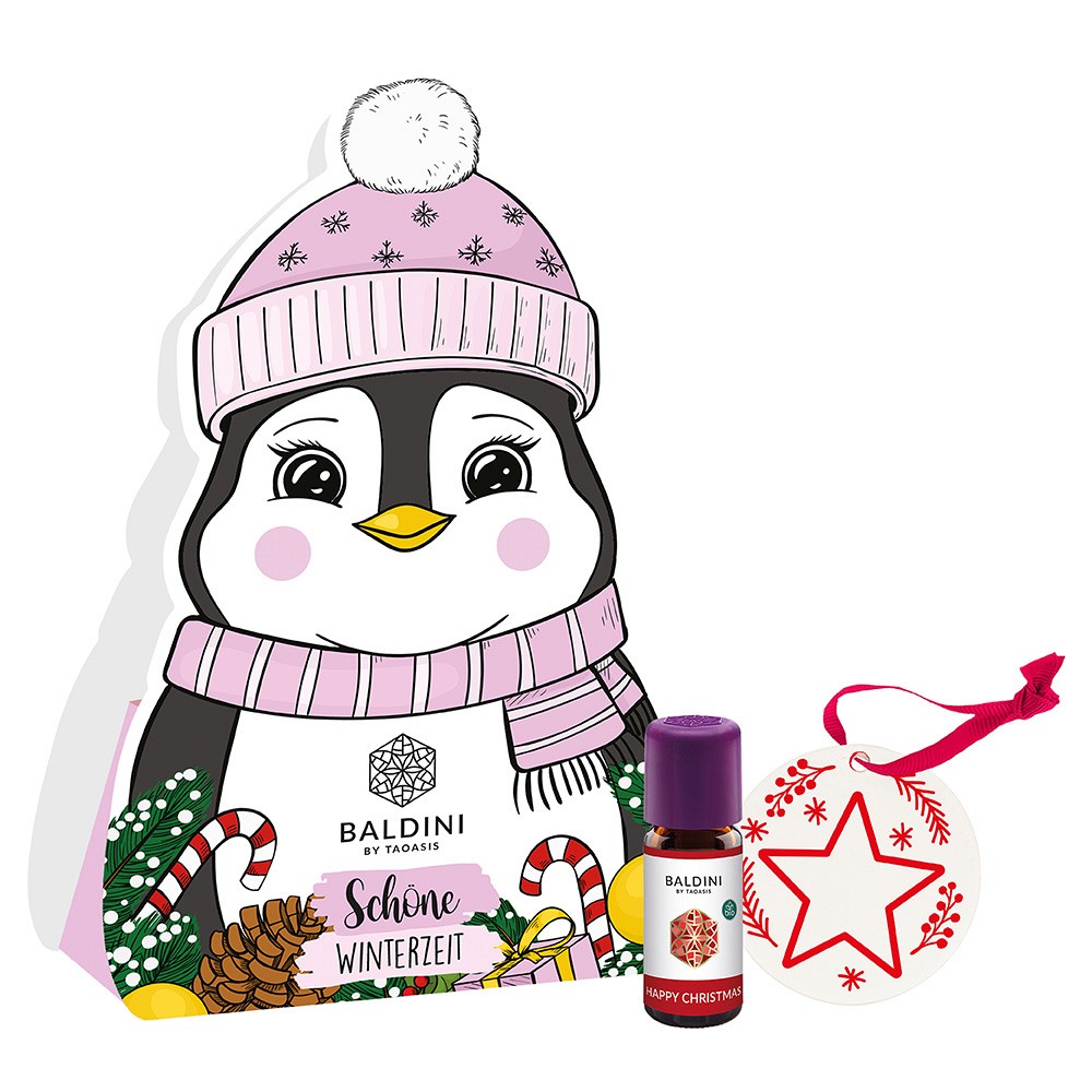 BALDINI Weihnachts-Duftset Pinguin Happy Christmas