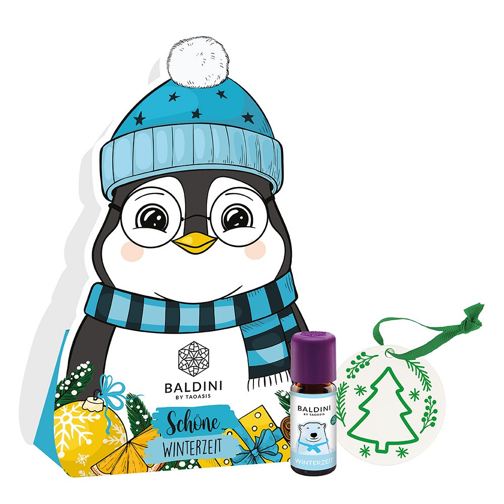 BALDINI Weihnachts-Duftset Pinguin Winterzeit