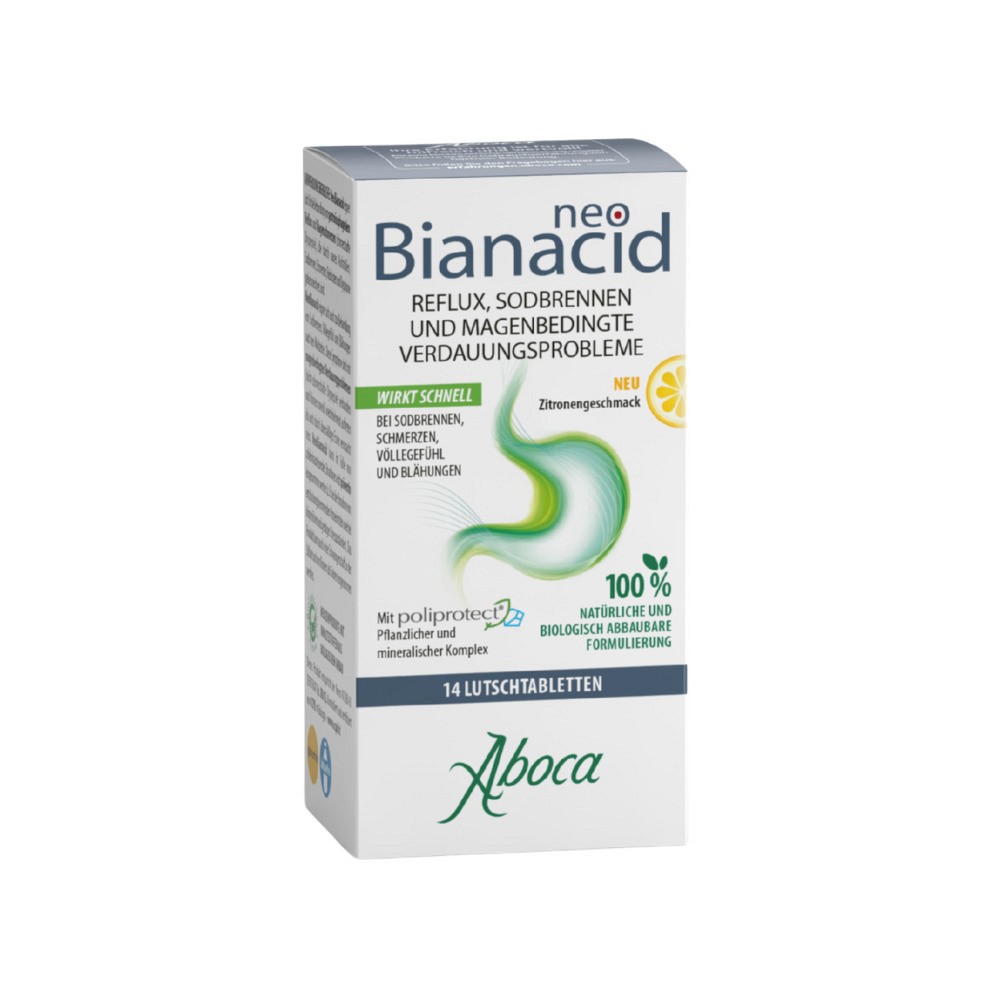 NEO BIANACID Lutschtabletten Zitronengeschmack - 14St - Entgiften-Entschlacken-Entsäuern