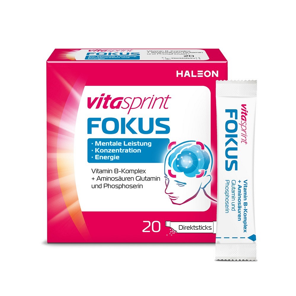 VITASPRINT Fokus Direktsticks - 20St