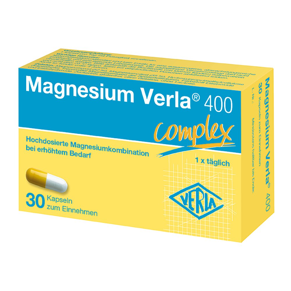 MAGNESIUM VERLA 400 Kapseln
