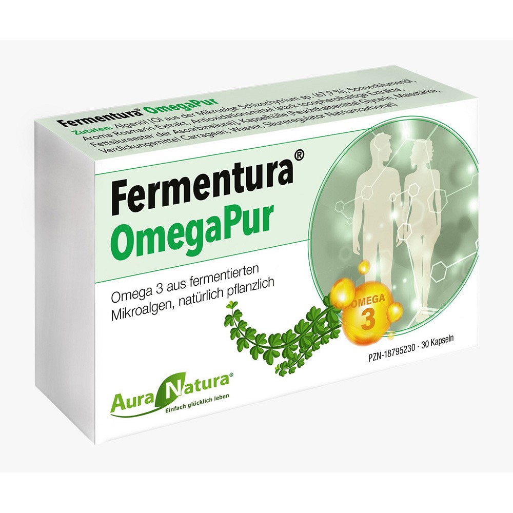 AURANATURA Fermentura OmegaPur Kapseln - 30St - Vegan