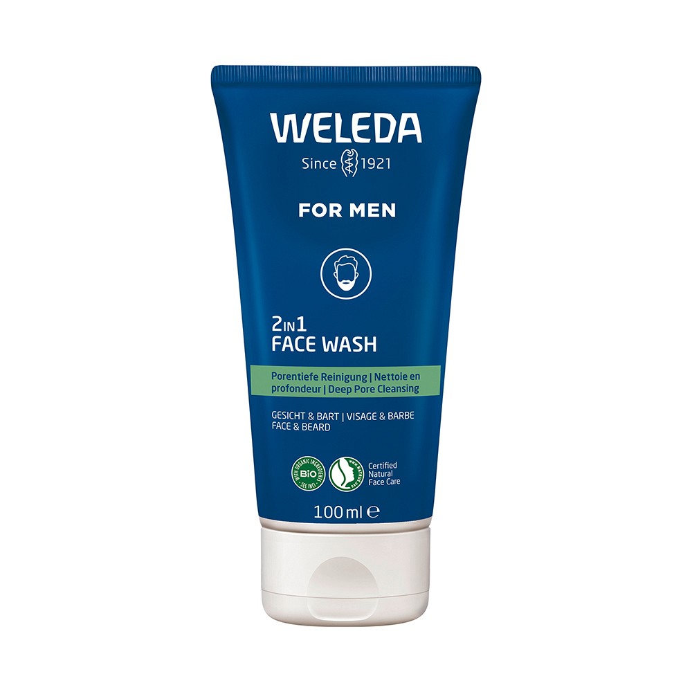 WELEDA For Men 2in1 Face Wash WELEDA For Men 2in1 Face Wash