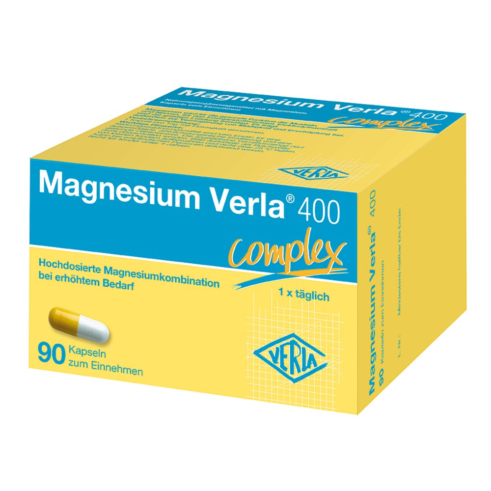 MAGNESIUM VERLA 400 Kapseln