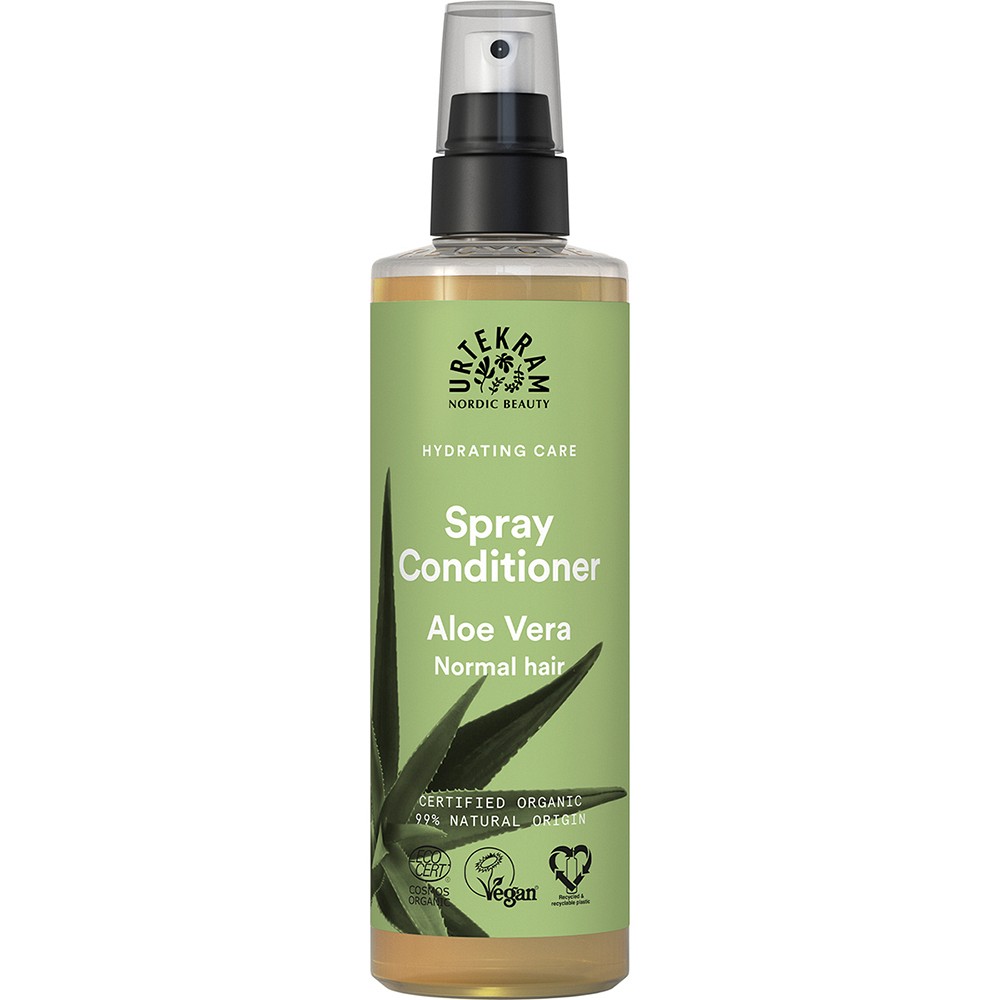URTEKRAM Aloe Vera Spray Conditioner - 250ml - Dusch- & Haarpflege