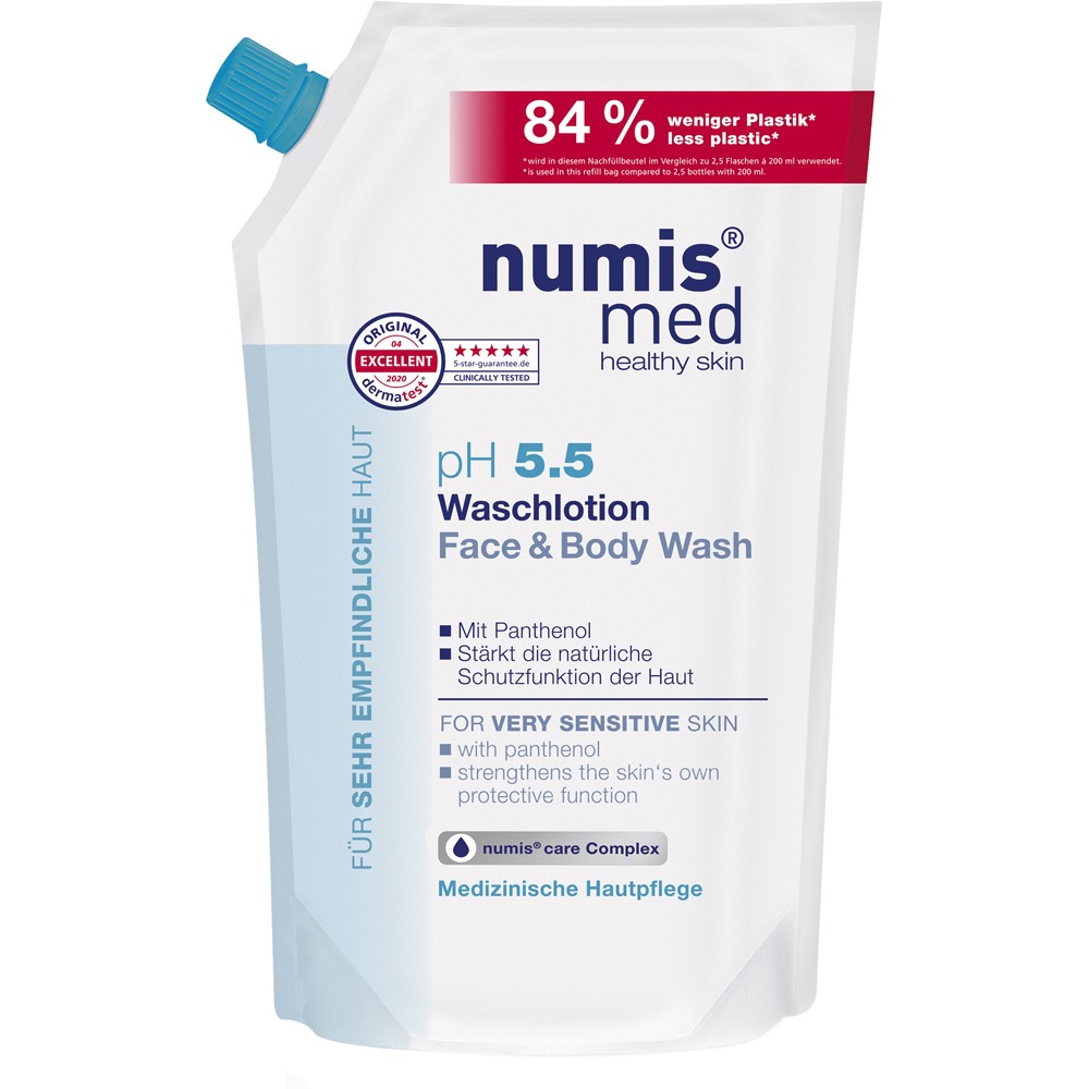 NUMIS med pH 5,5 Waschlotion Nachfüllbeutel - 500ml