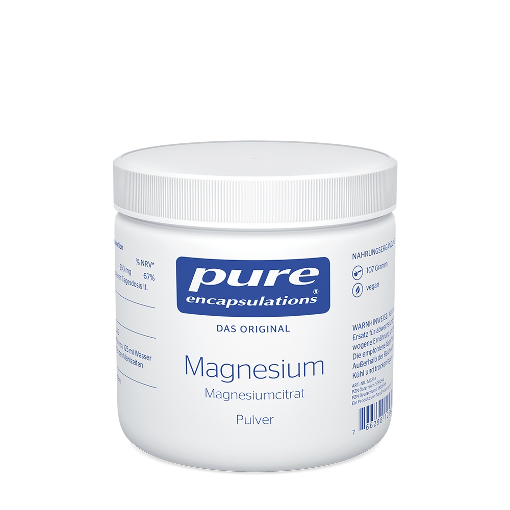 PURE ENCAPSULATIONS Magnesium Magn.Citrat Pulver