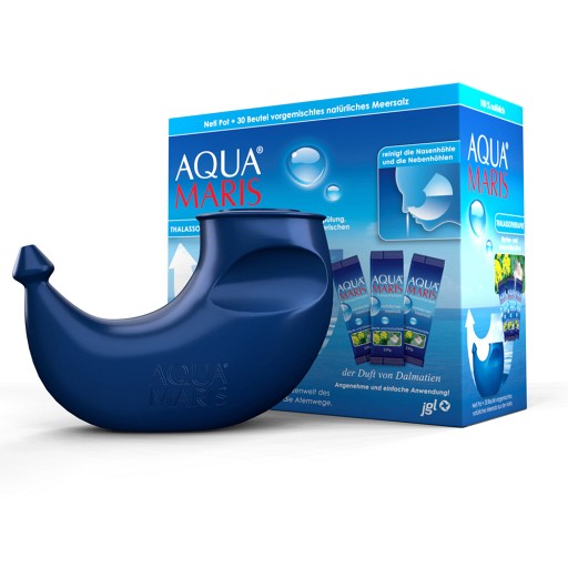 AQUA MARIS Thalassotherapie Neti Pot+30 Btl.Kombi.