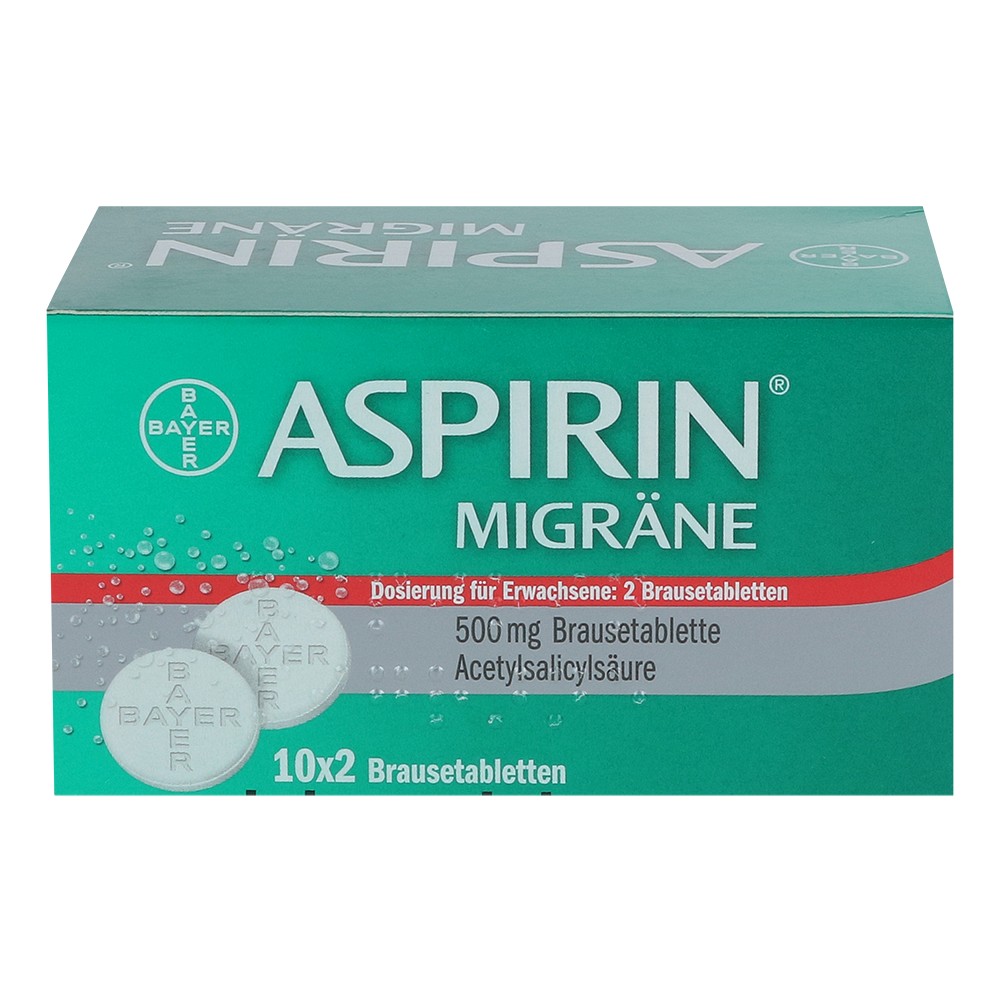 ASPIRIN MIGRÄNE 500 mg Brausetabletten
