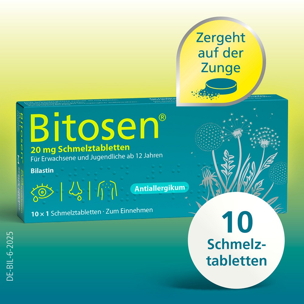 BITOSEN 20 mg Schmelztabletten