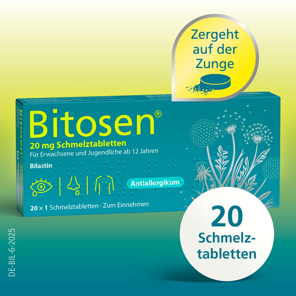 BITOSEN 20 mg Schmelztabletten