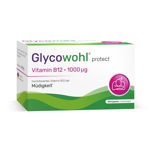 GLYCOWOHL Vitamin B12 1000 µg hochdos.vegan Kaps. GLYCOWOHL Vitamin B12 1000 µg hochdos.vegan Kaps.